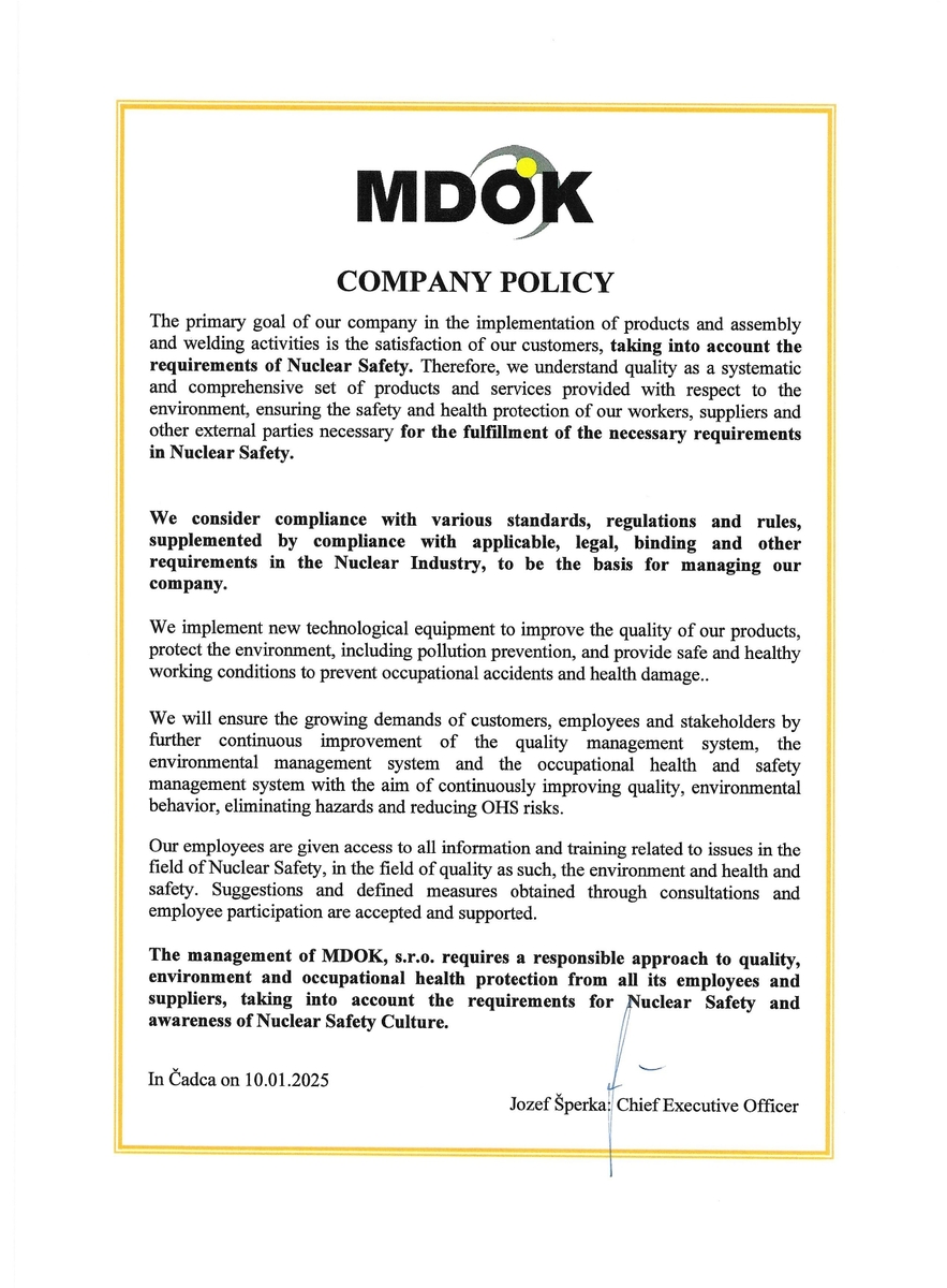 Company Policy page 0001